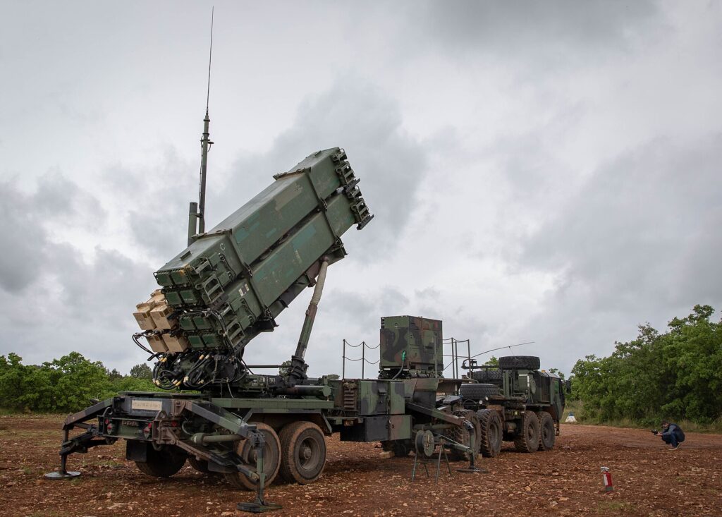 210519 A SO154 750 Patriot Missile System operates in Croatia 1