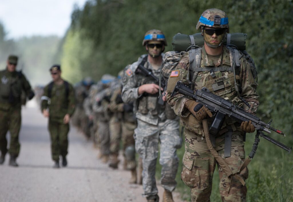 Allies exercise in Sabre Strike, Thunder Storm Nato Allies exercise in Sabre Strike, Thunder Storm