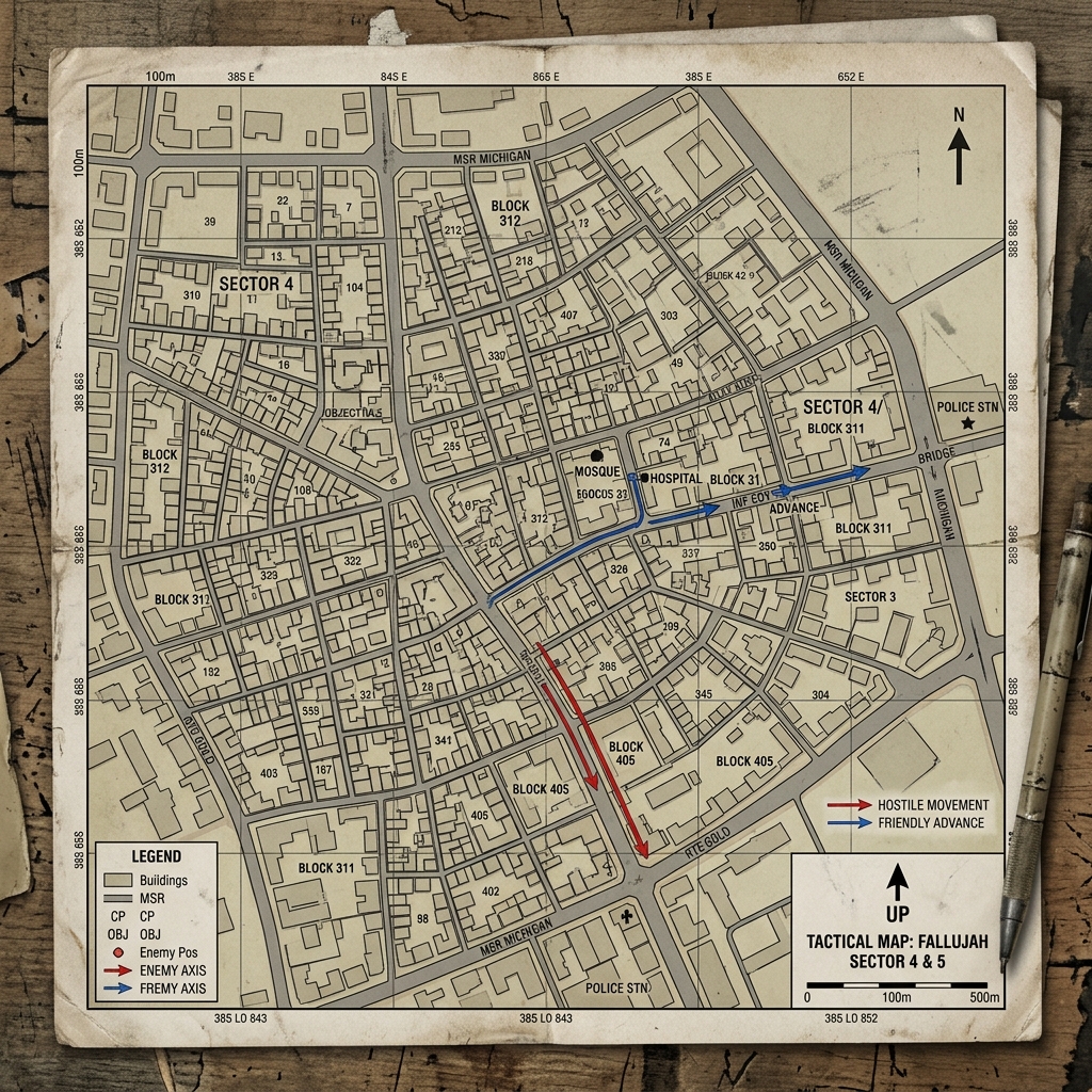 Urban Warfare Doctrine: Lessons from Stalingrad to Mariupol 3 tactical_urban_map