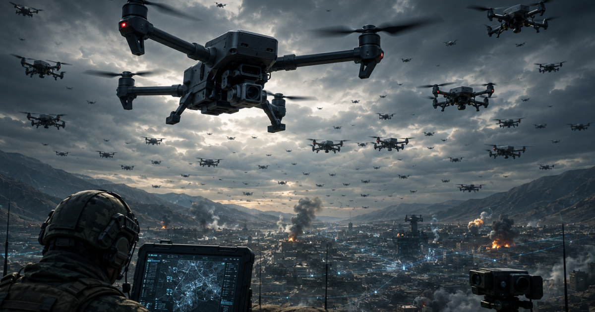 Drone Swarms Explained: How Massed UAVs Could Transform Future Warfare